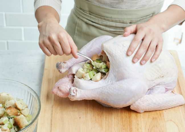 Stuffing: to cook or not to cook?