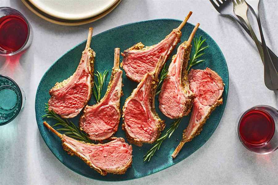 Does cutting rack of lamb affect the taste?