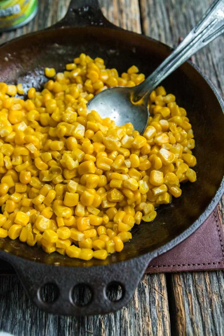 Is cooking necessary for canned corn?