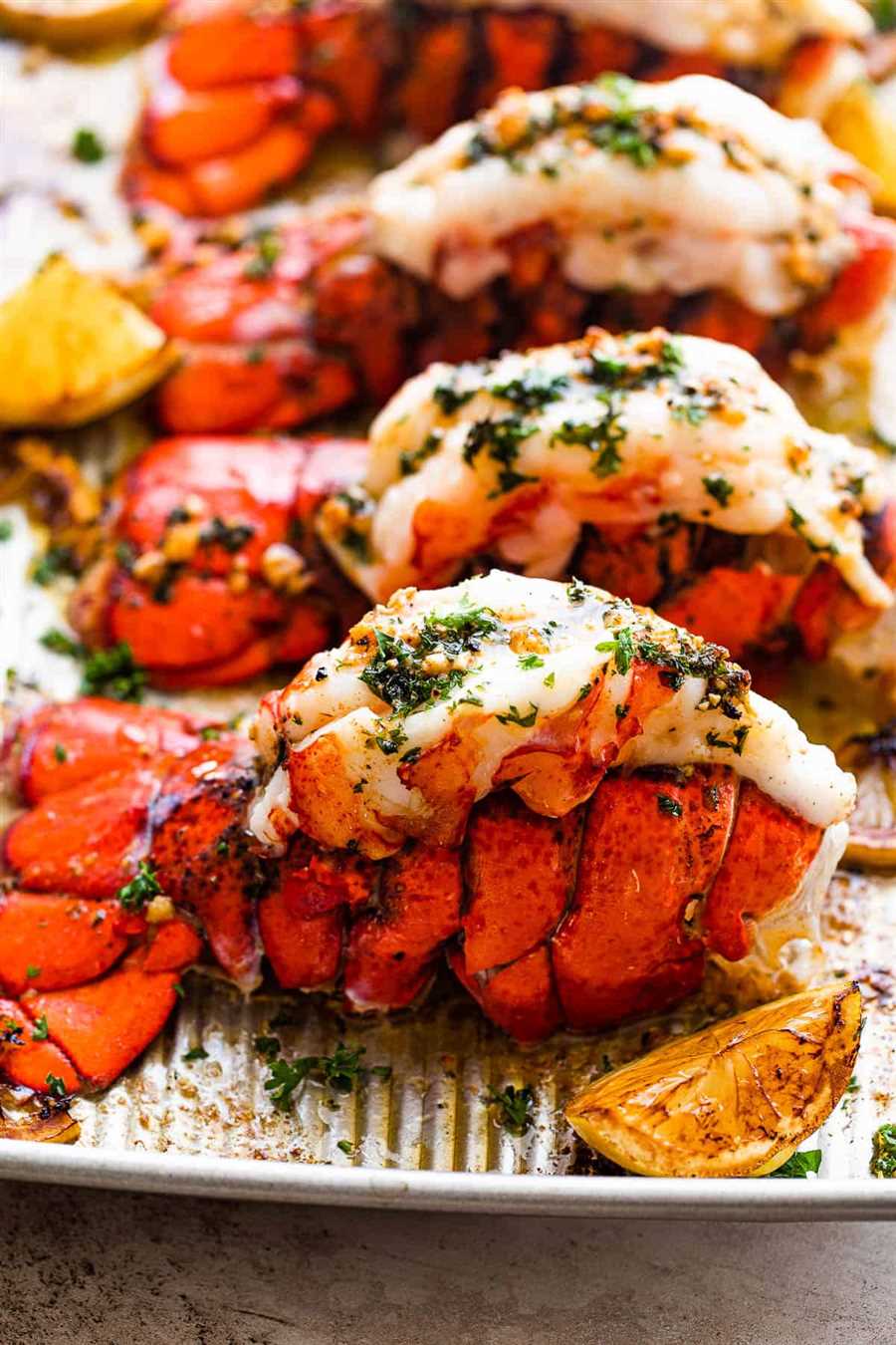 1. Remove the Lobster Tails from the Freezer