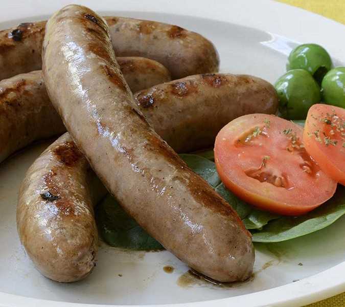 Does cooking sausage without oil affect the taste?