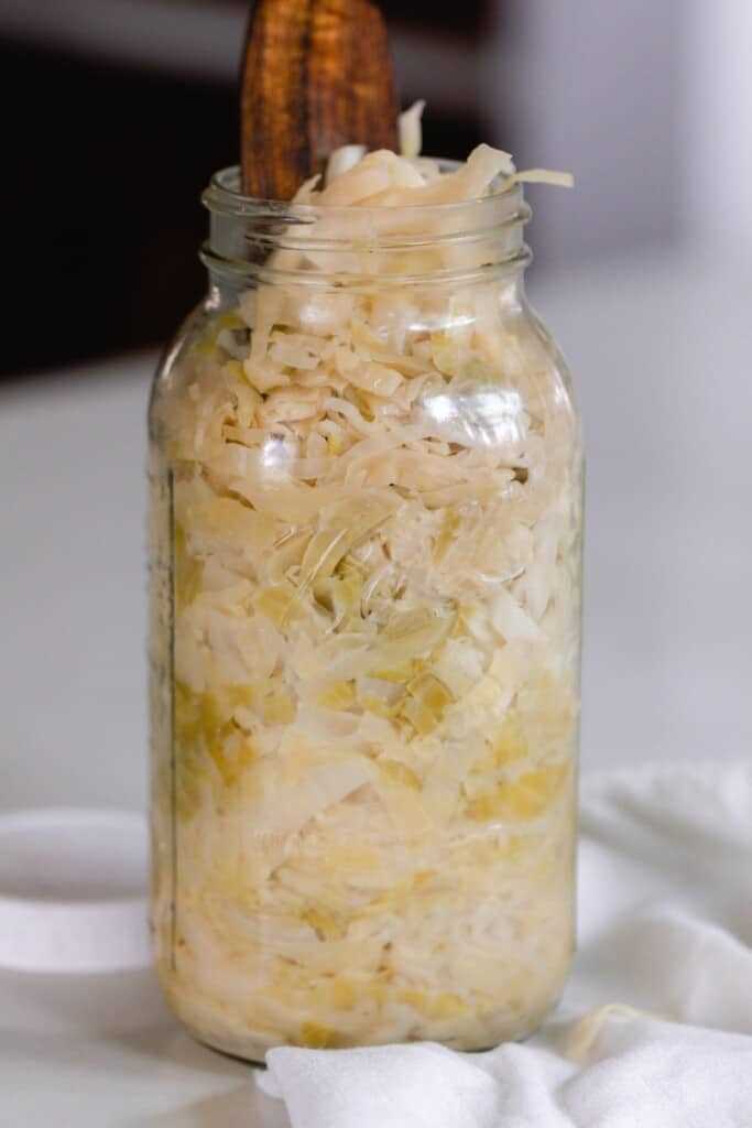 Pros of Rinsing Sauerkraut: