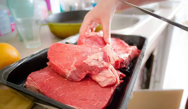 Yes, you should wash steak before cooking it